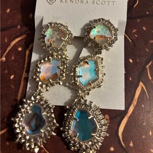 NEW ⭐️ Kendra Scott Aria Earrings 14K gold Clip On